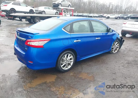 2014 Nissan Sentra Sr z USA, uszkodzony, nr VIN 3N1AB7APXEY334913